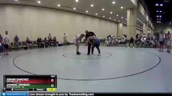 220 lbs Quarters & Wb (16 Team) - Dominic Demeno, Brawlers Elite vs Jomar Sanchez, Brevard FCA