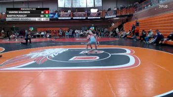 120 lbs Champ. Round 2 - Hunter Solomon, Marsh Valley vs Eastyn Pugsley, Buhl