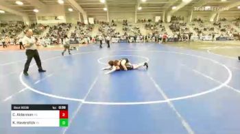 126 lbs Consi Of 64 #2 - Cael Alderman, KS vs Kyle Haverstick, PA