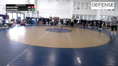 141 lbs Round Of 32 - Nikolas Ferra, Unattached - Seton Hill vs Jack Martinec, Clarion