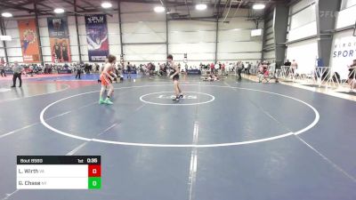 145 lbs Consi Of 32 #1 - Luke Wirth, VA vs Garrett Chase, NY