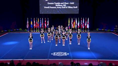 Premier Tumble and Cheer - Gold [2018 L3 Junior Small D2 Day 1] UCA International All Star Cheerleading Championship