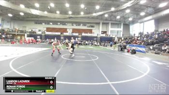 190 lbs Round 2 (3 Team) - Landon Lazarek, Hilton vs Ronan Forde, Yorktown Sr