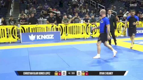 Ryan C Heaney vs Christian Blair Dones Lopez 2025 Pan IBJJF Jiu-Jitsu No-Gi Championship