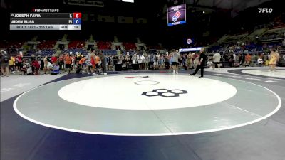 113 lbs Cons. Rd Of 64 - Chance Wuhr, OH vs Jax Vang, CA