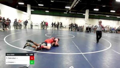 120 lbs Round Of 128 - Tyler Dekraker, VA vs Jasper Croom, FL