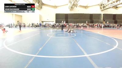 93 lbs Rr Rnd 6 - Liam LaForge, Mat Assassins Gray vs Adam Bachmann, Mat Assassins White