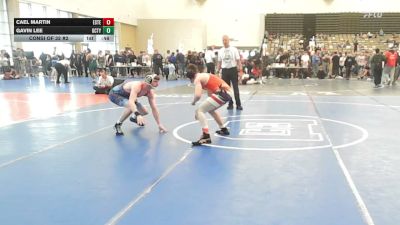 134-H lbs Consi Of 32 #2 - Cael Martin, Estebuilt WC vs Gavin Lee, Gloucester City