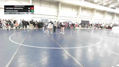 120 lbs Cons. Round 7 - Alexzys Zorn, Fremont vs Victoria Trewartha, Mountain Ridge