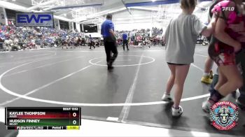 190 lbs Round 2 - Hudson Finney, Beloit vs Kaylee Thompson, Maize