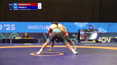 97 kg Qualif. - Nikita Goubarets, Israel vs Samuel Pereira, Canada