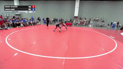 138 lbs Brady Slicker, Pennsylvaniia Red vs Aidan Aure, Wisconsin Blue