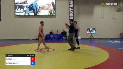 86 kg Con 8 #1 - Chasen Blair, Unattached vs Barrett Hughes, Cowboy Wrestling Club/TMWC