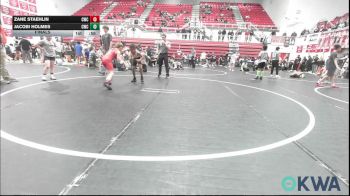 75 lbs Final - Zane Staehlin, Cowboy Wrestling Club vs Jacobi Holmes, Cowboy Wrestling Club
