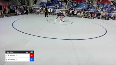 138 lbs Rnd Of 64 - Ryan Woods, MI vs Kobe Gaffney, OK