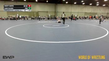 76 lbs 5th Place - Rhett Smith, OK Elite 12U Black vs Liam Oliver, Storm 12U