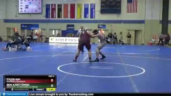 285 lbs Semifinal - Tyler Kim, Augsburg University vs Ben Kawcyznski, University Of Wisconsin-La Crosse