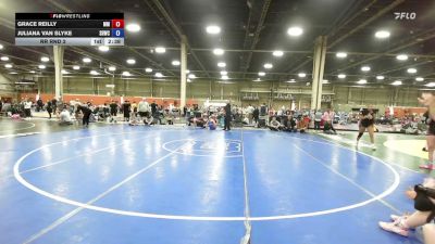 135 lbs Rr Rnd 2 - Grace Reilly, Maryland Mana Power - GHSE vs Juliana Van Slyke, South Hills Wrestling Academy - GHSE