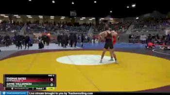 170 lbs Quarterfinals (8 Team) - Sayre Williamson, 6A Mountain View vs Thomas Bates, 6A McMinnville