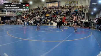 172 lbs Semifinal - Carter Morvay, North Hills vs Mario Hutcherson, Kiski Area