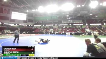 113 lbs Cons. Semi - Christian Segali, Middleton vs Jackson Beck, Meridian