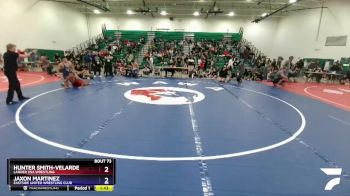 157 lbs Quarterfinal - Hunter Smith-Velarde, Lander USA Wrestling vs Jaxon Martinez, Eastside United Wrestling Club