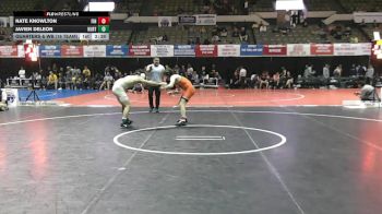 133 lbs Quarters & Wb (16 Team) - Nate Knowlton, Findlay University vs Javien DeLeon, Kutztown