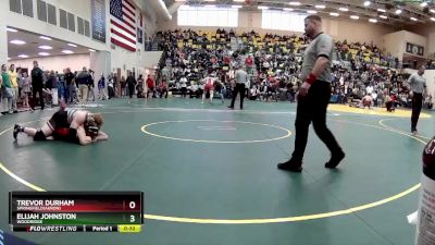 165 lbs Cons. Round 4 - Trevor Durham, SPRINGFIELD(Akron) vs Elijah Johnston, WOODRIDGE