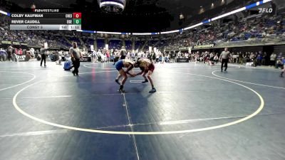 117 lbs Consy 5 - Colby Kaufman, Chestnut Ridge vs Rever Caudill, Eisenhower