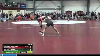 149 lbs Prelim - Michael Pestana, Rhode Island College vs Tyler O`Mara, Plymouth State University