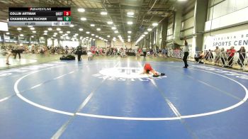 85 lbs Rr Rnd 1 - Collin Artman, Quest School Of Wrestling MS vs Chamberlain Tucker, Knights Wrestling Club