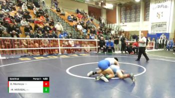 138 lbs Semifinal - MOSES MIRABAL, Gilroy vs Damian Montoya, Clovis North