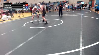 150 lbs Champ. Round 1 - Titus Wise, Team Real Life Wrestling vs Jason Lewis, Grizzly Wrestling Club