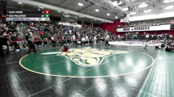 126 lbs Cons. Round 4 - Alex Perez, James Logan vs Asa Pelletier, Las Lomas