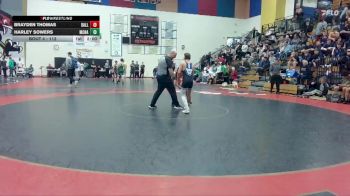 113 lbs Champ. Round 1 - Brayden Thomas, Dallas vs Harley Sowers, McNary