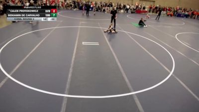 8U - F Cons. Round 2 - Bowen Dahn, Simley Wrestling Club vs Oliver Tingle, Robbinsdale Area Wrestling