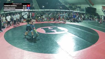 110 lbs Kenneth Barkell, Oregon 12U Boys vs Seru Tabakece, Idaho 1 12U Boys