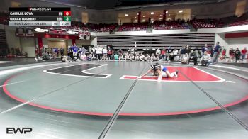105 lbs Round Of 16 - Camille Loya, Westmoore High School Girls vs Grace Halbert, Berryhill High School