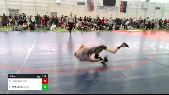 57 lbs Final - Caleb Johnson, Rancho Bernardo WC vs Easton McMahon, Shootbox WC