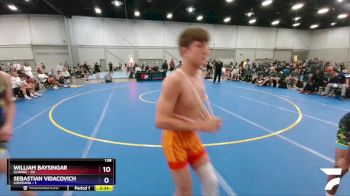 145 lbs Quarters & 1st Wb (16 Team) - Kannon Webster, Illinois vs Mohammed Gaber, Louisiana