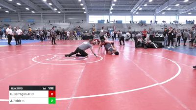 170 lbs Semifinal - Gabriel Barragan Jr., CA vs Jake Robie, VA