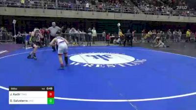 98 lbs Round Of 16 - Jordan Kadir, Toms River, NJ vs Danny Salvaterra, Landenberg, PA