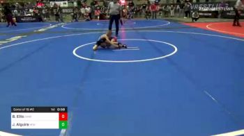 46 lbs Consolation - Barrett Ellis, Caney WC vs Jd Alguire, New Mexico Wolfpack