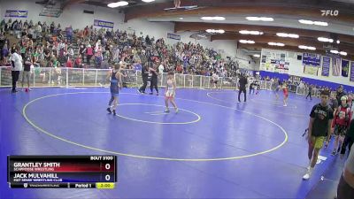 100 lbs Round 2 - Grantley Smith, Scappoose Wrestling vs Jack Mulvahill, Mat Sense Wrestling Club