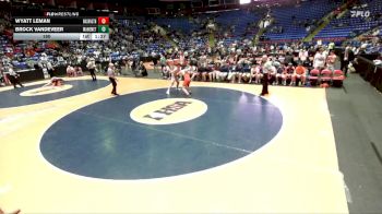 190 lbs Semis & 1st Wrestleback (8 Team) - Brock VanDeveer, Mahomet (M.-Seymour) vs Wyatt Leman, Washington