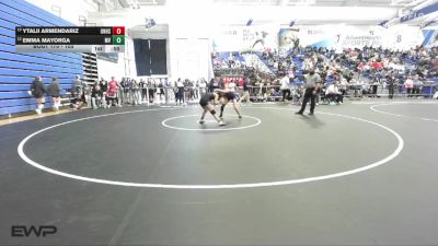 105 lbs Cons. Round 1 - Emma Mayorga, Mill Valley vs Ytalii Armendariz, Olathe North