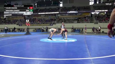 141 lbs Cons. Round 1 - Brayden Lowery, UIndy vs Caleb Chaves, Gannon