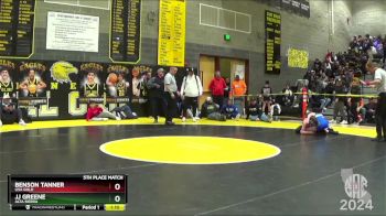 95 lbs 5th Place Match - Jj Greene, Alta Sierra vs Benson Tanner, USA Gold