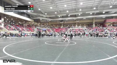 49 lbs Champ. Round 2 - Chantry Pieper, Midwest Destroyers vs Isaac Diaz, Team Central