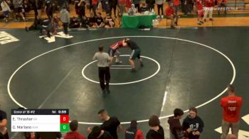 Consolation - Evan Thrasher, Bridgewater-Raynham vs Cole Mariano, Marshfield